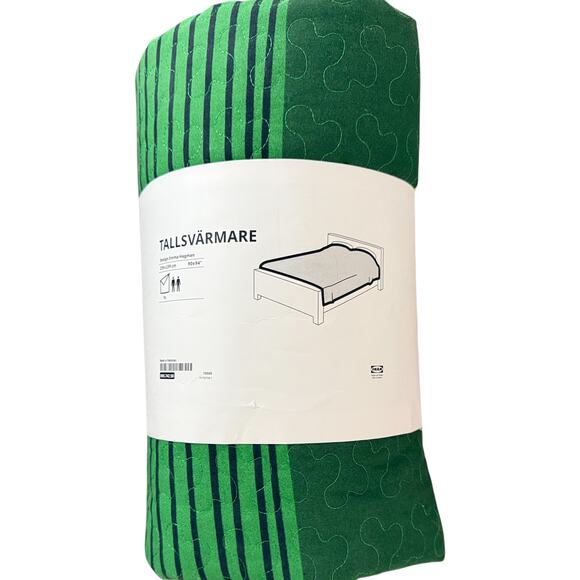 IKEA TALLSVARMARE Multicolor Queen Bedspread 90" x 94"